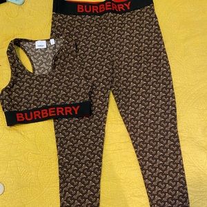 Burberry athletic outfit